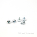 M3.5 zinc coated SEMS screws na may plastic washer